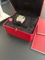 Cartier santos 100 herenhorloge, Sieraden, Tassen en Uiterlijk, Horloges | Heren, Polshorloge, Zo goed als nieuw, Goud, Ophalen