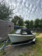 Sloep 5.20M + 25PK 4-takt + trailer, Watersport en Boten, Ophalen, 10 tot 30 pk, Gebruikt, 3 tot 6 meter