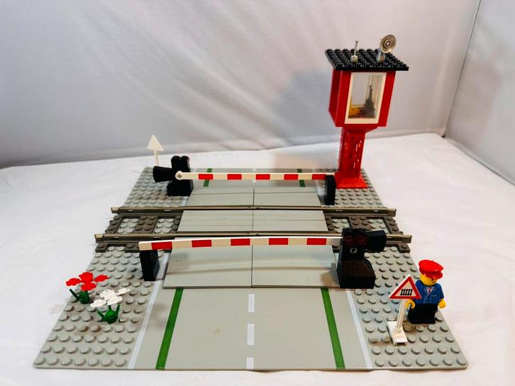 Lego 4539 Manual Level Crossing, Kinderen en Baby's, Speelgoed | Duplo en Lego, Gebruikt, Lego, Complete set, Ophalen of Verzenden
