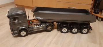Tamiya Kipper 4x4, Graupner MX-16 beschikbaar voor biedingen