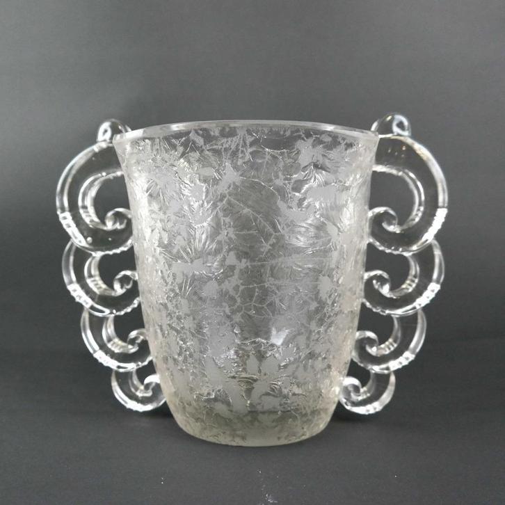 Vaas van Pierre D'Avesn (1901-1990), Antiek en Kunst, Antiek | Glas en Kristal, Ophalen of Verzenden