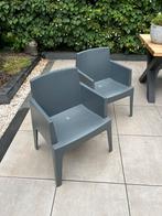 Originele BOX tuinstoel antraciet 6 stuks, Tuin en Terras, Ophalen, Zo goed als nieuw, Kunststof