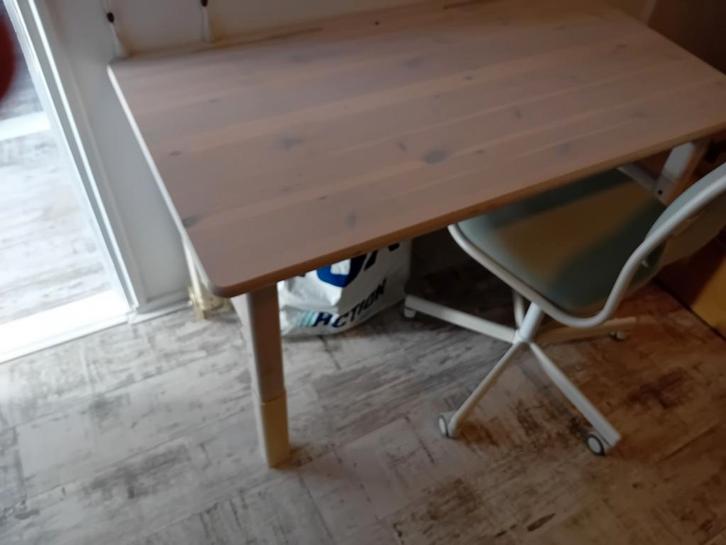 Tekentafel, Huis en Inrichting, Tafels | Eettafels, Zo goed als nieuw, 50 tot 100 cm, tot twee personen, Rechthoekig, Grenenhout