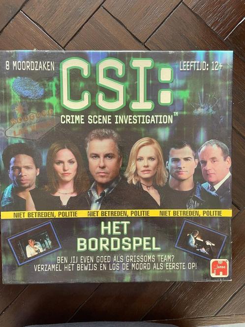 CSI – Het Bordspel, Hobby en Vrije tijd, Gezelschapsspellen | Bordspellen, Zo goed als nieuw, Een of twee spelers, Drie of vier spelers