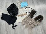Dreadlocks set met accessoires, Sieraden, Tassen en Uiterlijk, Uiterlijk | Haarverzorging, Ophalen, Zo goed als nieuw