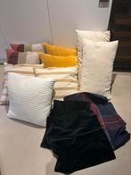 IKEA Fjadrar kussens + hoezen, Huis en Inrichting, Woonaccessoires | Kussens, Ophalen, Gebruikt, Overige kleuren, Vierkant