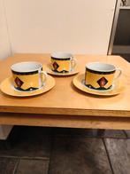 3 kop en schotels van het merk Kahla, Ophalen of Verzenden, Zo goed als nieuw, Overige stijlen, Kop(pen) en/of Schotel(s)