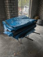 4 Gebruikte Dekzeilen 4x6m, Ophalen, Gebruikt, 15 m² of meer, Zeil