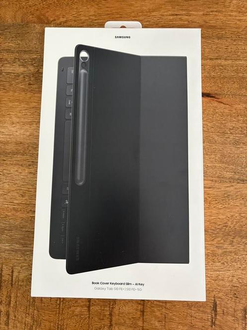 Galaxy Tab S10 FE+ AI Book Cover Keyboard Slim QWERTY 13.1, Computers en Software, Tablet-hoezen, Nieuw, 13 inch of meer, Ophalen of Verzenden