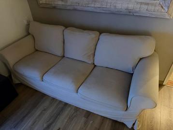 3 zits bank, met hocker ikea ektorp - afbeelding 2