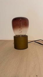 Karwei tafellamp Lex met mooie bolfitting, Ophalen, Zo goed als nieuw, Minder dan 50 cm