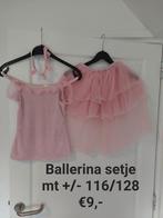 Verkleedkleding - Carnaval kleding Ballerina setje mt 116 to, Kinderen en Baby's, Carnavalskleding en Verkleedspullen, Meisje