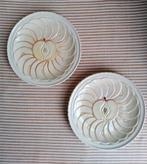 Prachtig! 2x bord appel majolica barbotine fruit bordje, Antiek en Kunst, Ophalen of Verzenden