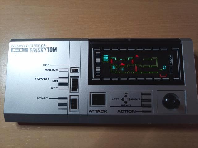 Nette Bandai Vintage Handheld Console "FriskyTom"(1982), Spelcomputers en Games, Spelcomputers | Overige, Refurbished, Ophalen of Verzenden