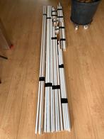 Partij plinten ca 50m wit MDF, Doe-het-zelf en Verbouw, Plinten en Afwerking, Ophalen, Gebruikt, Mdf, 200 tot 250 cm