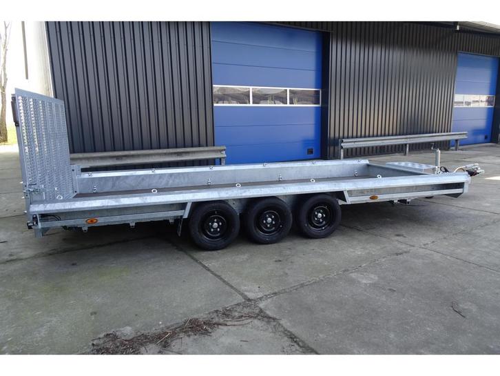 Bij Eemsned Vlemmix Machinetransporter afm 4 x 180, Auto diversen, Aanhangers en Bagagewagens, Nieuw