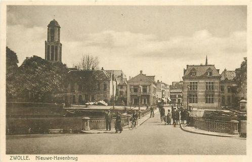 (388-059-039) Zwolle Nieuwe Havenbrug, Verzamelen, Ansichtkaarten | Nederland, Overijssel, Verzenden