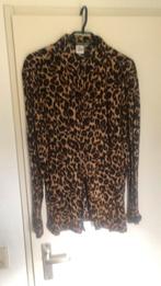 Leuke panter blouse xxl, Maat 42/44 (L), Casuel, Ophalen of Verzenden, Bruin