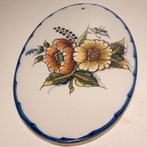 3 antieke muurplaatjes aardewerk van Woudsend, Verzenden