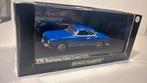 Volkswagen karmann ghia coupe 1955 bleu minichamps 1.43, Auto, Ophalen of Verzenden, MiniChamps, A