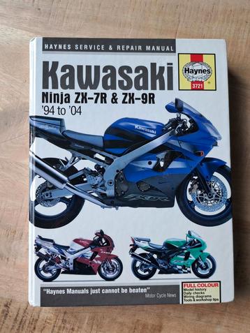 ≥ Kawasaki Ninja ZX-7R & ZX-9R Haynes werkplaatshandboek