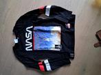 T-shirt longsleeve zwart nasa mt 122-128, Ophalen of Verzenden, Zo goed als nieuw, Jongen of Meisje, Shirt of Longsleeve
