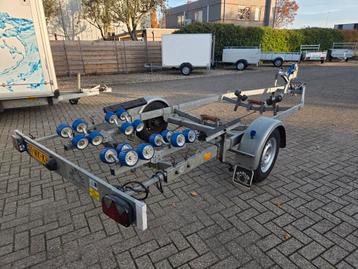  Boottrailer Marlin 1300kg geremd met Multirollen ,Kenteken beschikbaar voor biedingen