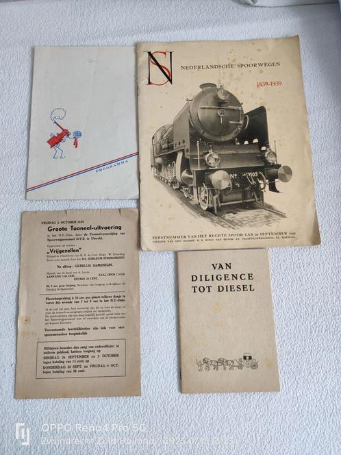 100 jaar spoorwegen, Verzamelen, Spoorwegen en Tramwegen, Zo goed als nieuw, Trein, Boek of Tijdschrift, Ophalen of Verzenden
