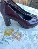 Pumps Bordeauxrood lak maat 41, Kleding | Dames, Schoenen, Ophalen of Verzenden, Zo goed als nieuw, Rood