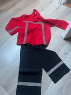 Verkleedklerem brandweer pak, Kinderen en Baby's, Carnavalskleding en Verkleedspullen, Ophalen, Zo goed als nieuw, 122 t/m 128
