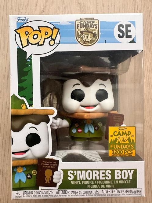 Funko pop! S’mores boy camp fundays, Verzamelen, Poppetjes en Figuurtjes, Zo goed als nieuw, Ophalen of Verzenden