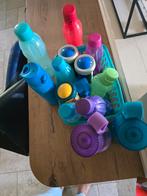 Tupperware & Air Up Drinkflessen - Diverse Kleuren, Huis en Inrichting, Ophalen of Verzenden, Gebruikt, Geel, Beker of Kan