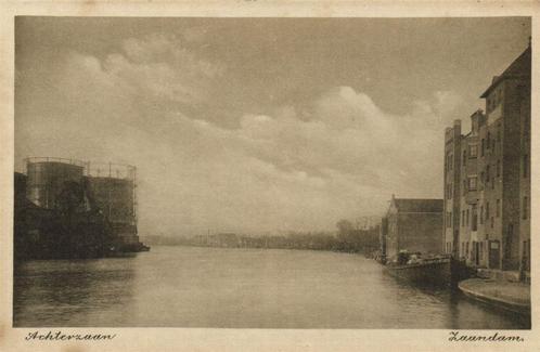 Achterzaan - Zaandam - ongelopen, Verzamelen, Ansichtkaarten | Nederland, Ongelopen, Noord-Holland, 1920 tot 1940, Verzenden