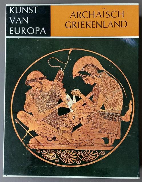 Kunst van Europa - Archaisch Griekenland - boek in cassette, Antiek en Kunst, Kunst | Overige Kunst, Ophalen of Verzenden