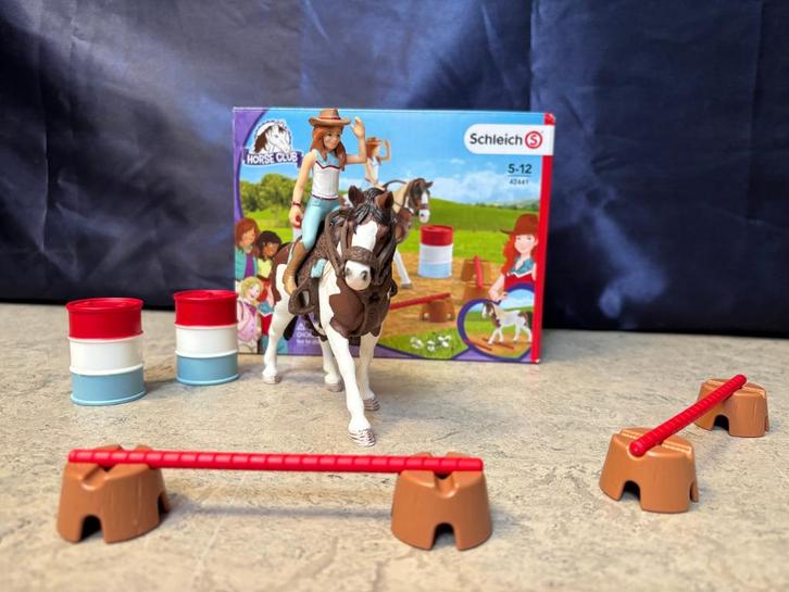 Schleich 42441 Hannah's western set, Verzamelen, Speelgoed, Zo goed als nieuw, Ophalen of Verzenden
