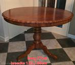 Biedermeier ronde tafel mahonie, Antiek en Kunst, Ophalen