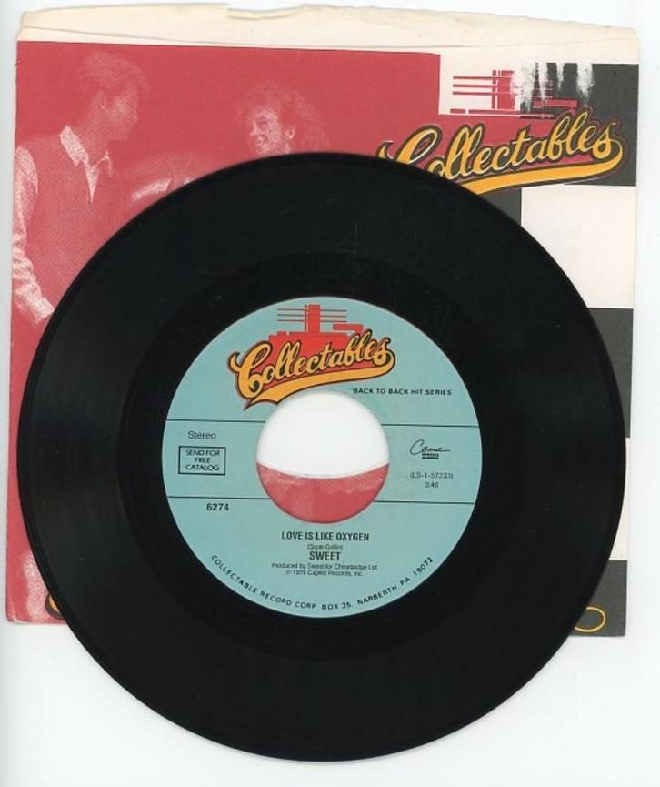 uit de serie Collectables ( 6274 ) - Sweet &, Cd's en Dvd's, Vinyl Singles, Zo goed als nieuw, Pop, Ophalen of Verzenden