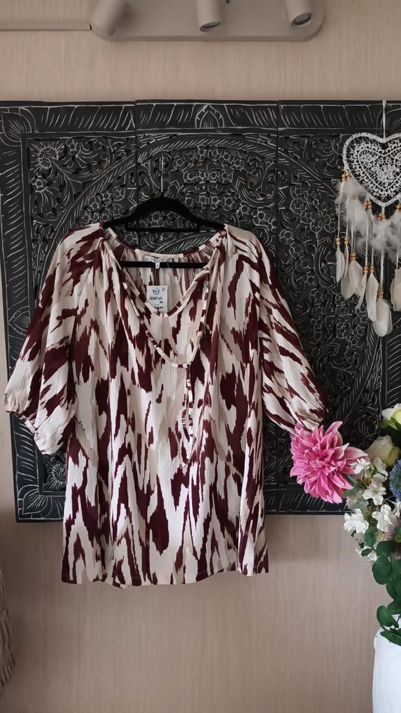 Nieuwe M&S Mode Tuniek - Maat XL, Kleding | Dames, Blouses en Tunieken, Nieuw, Maat 46/48 (XL) of groter, Overige kleuren, Ophalen of Verzenden