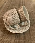 Vintage retro Mitterteich Bavaria Germany kop en schotels 2x, Antiek en Kunst, Antiek | Servies los, Ophalen of Verzenden