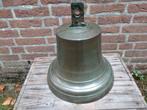 Grote zware antieke bronzen bel, Antiek en Kunst, Antiek | Koper en Brons, Ophalen, Brons