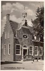 Gemeentehuis Domburg (1949) 128821, Verzamelen, Ophalen of Verzenden, 1940 tot 1960, Gelopen, Zeeland