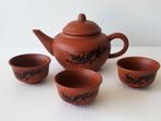 Chinees terra cotta serviesje in verpakking - drakendecor, Ophalen of Verzenden