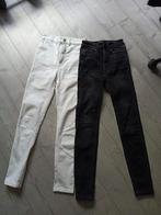Skinny jeans maat 34 en 36 Pull Bear en Stradivarius, Gedragen, Ophalen of Verzenden, W27 (confectie 34) of kleiner, Zwart