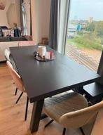 Wehkamp eetkamertafel 180cm + bankje, Ophalen, Kunststof, Gebruikt, 50 tot 100 cm