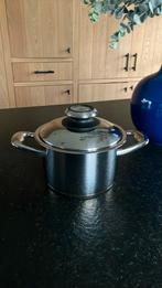 AMC premium pan inhoud 4 liter, Kookpan of Snelkookpan, Ophalen of Verzenden, Zo goed als nieuw, Rvs