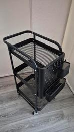 Opberg trolley, Ophalen, Gebruikt