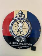 Heuer Emaille bord uniek! Zeer zeldzaam, Antiek en Kunst, Antiek | Emaille, Ophalen of Verzenden