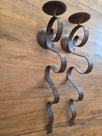 2 Wandkandelaars, Ophalen of Verzenden, Overige materialen, Minder dan 25 cm