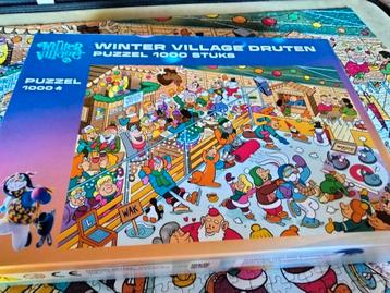 Puzzel Winter Village druten 1000st beschikbaar voor biedingen
