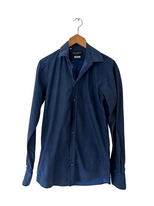 Dolce en Gabbana blouse S, Kleding | Heren, Overhemden, Zo goed als nieuw, Halswijdte 38 (S) of kleiner, Blauw, Ophalen of Verzenden